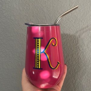 Opalhouse “K” Stainless Steel Tumbler